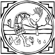 236x236 Southwestern Amp Native American Coloring Page Coloring Pages
