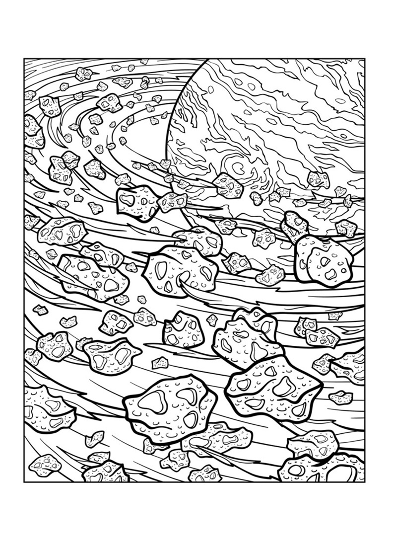 794x1123 Outer Space Adult Coloring Pages Collection Coloring Sheets