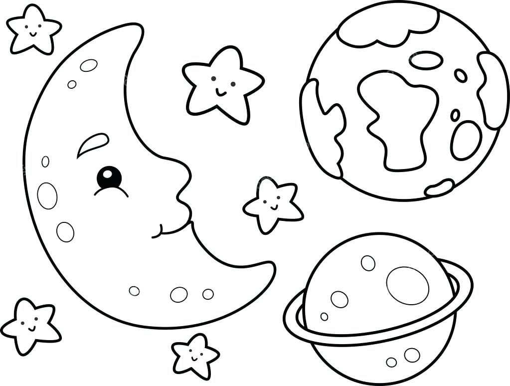 1023x774 Free Printable Space Coloring Pages For Toddlers Outer Shuttle
