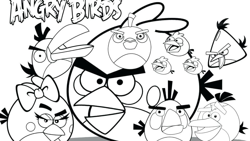 960x544 Angry Birds Coloring Pages Online Angry Birds Coloring Pages Free