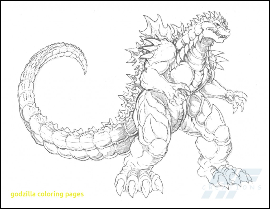 1024x793 Godzilla Coloring Pages With Space Godzilla Coloring Pages