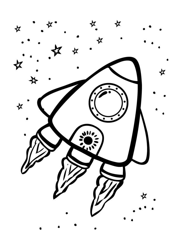 736x1031 Rocket Coloring Page 17 Best Images About