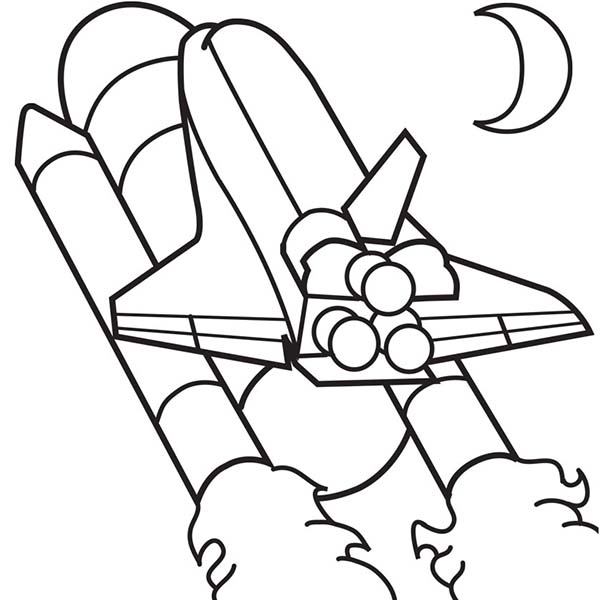 600x600 Rocket Coloring Pages 360coloringpages