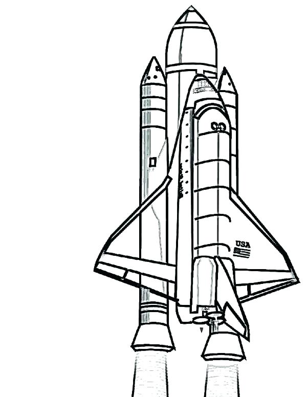 600x776 Rocket Coloring Pages Printable Kids Coloring Outer Space Coloring