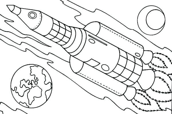 600x397 Rockets Coloring Pages Rocket Ship Colouring Page Houston Rockets