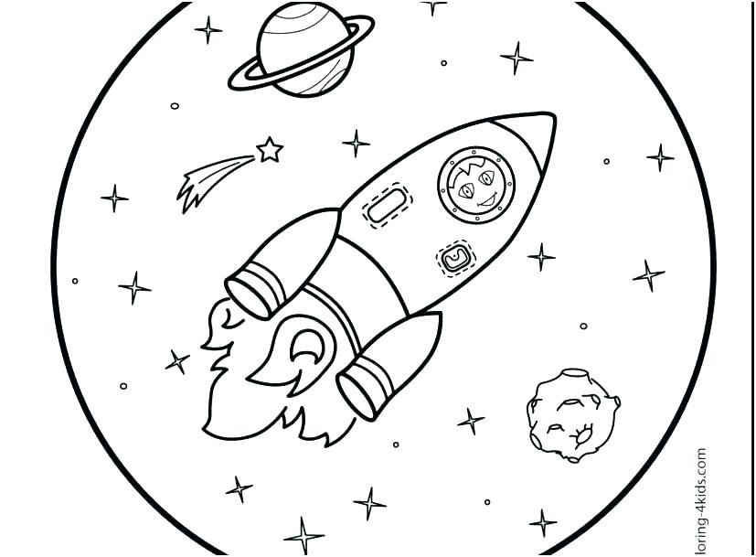 827x609 Rocketship Coloring Page Rocket Ship Coloring Page Rocket Coloring