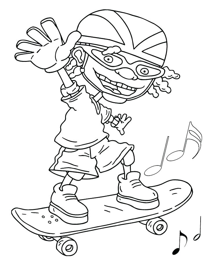 736x899 Rocket Coloring Pages
