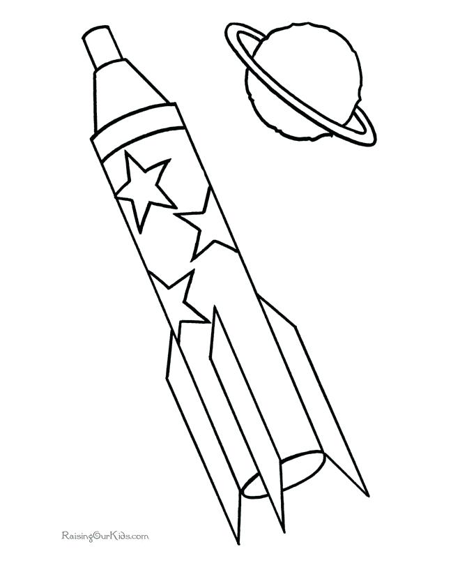 670x820 Rocket Coloring Pages