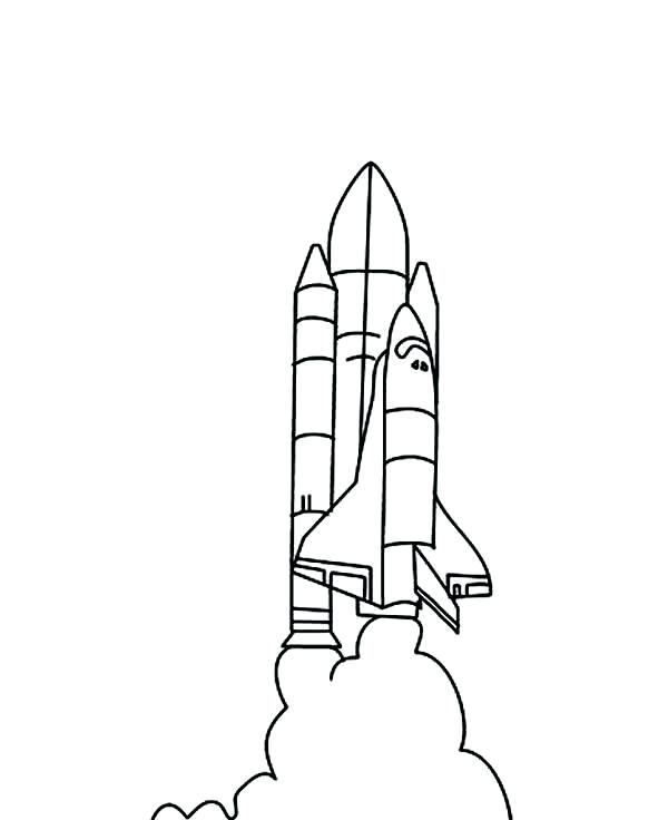 600x736 Space Shuttle Coloring Page Space Coloring Pages About Shuttle