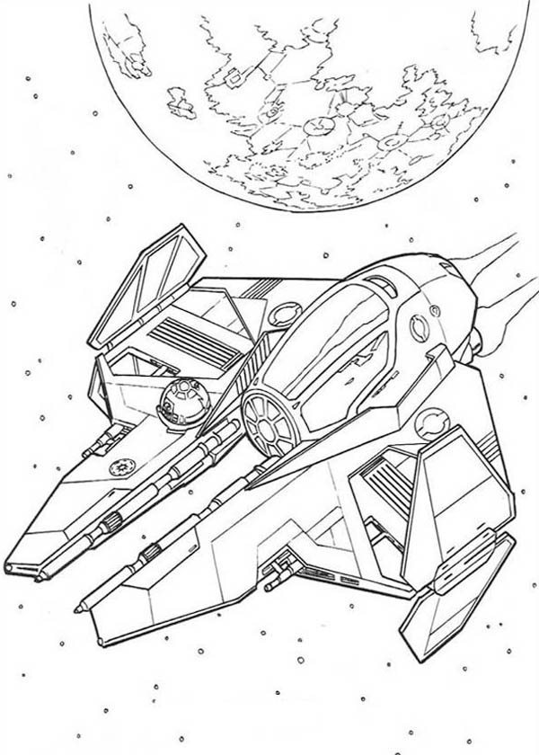 600x840 Spaceship Coloring Pages To Download And Print For Free