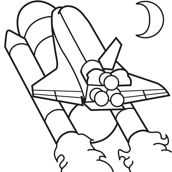 600x600 Spaceship Coloring Page Rockets Ship Spaceship Rocket Coloring
