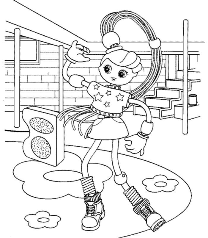 700x800 Betty Spaghetti Coloring Page 3