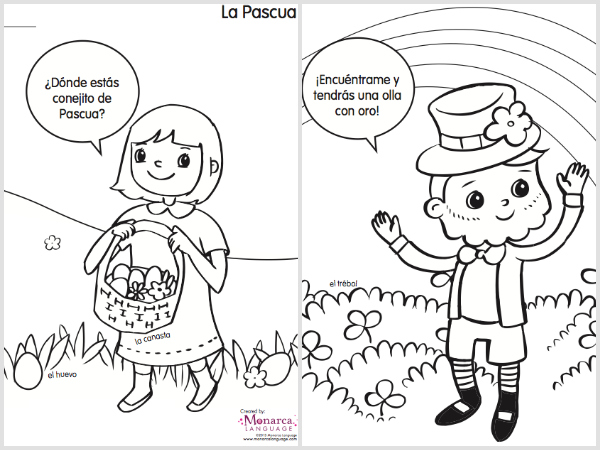 600x450 Coloring Pages In Spanish Coloring Pages In Spanish Spanish