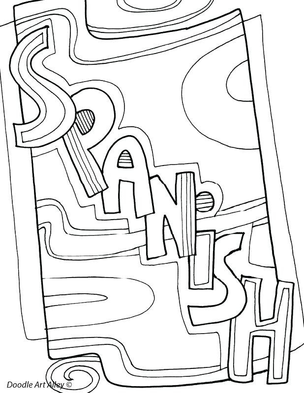 618x800 Spanish Coloring Pages Spanish Coloring Pages For Easter