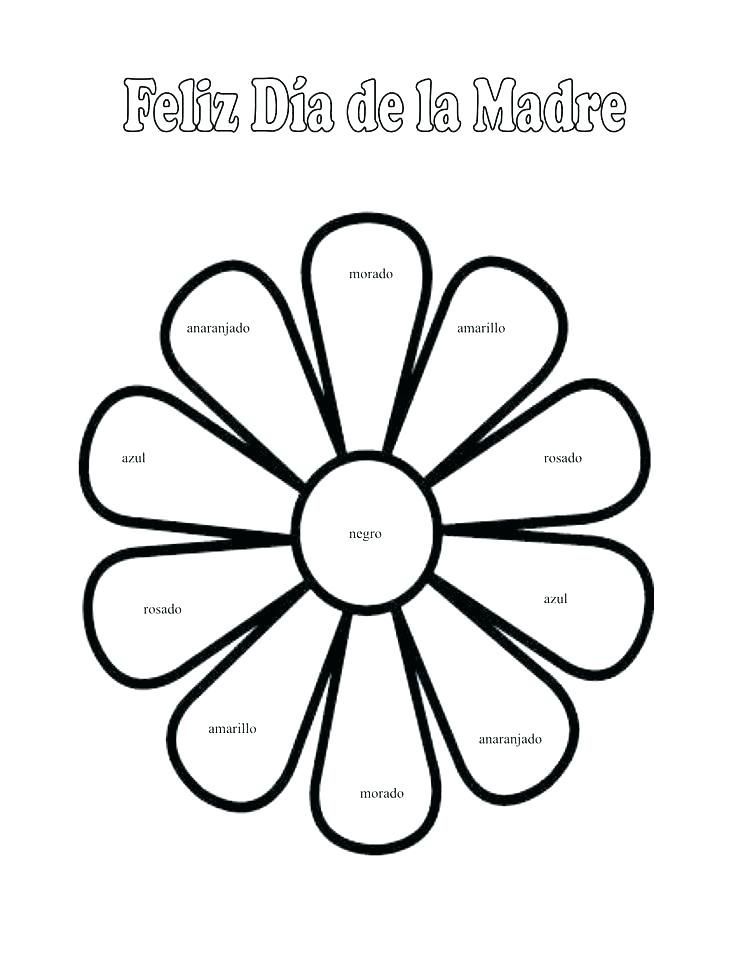 736x953 Coloring Book In Spanish