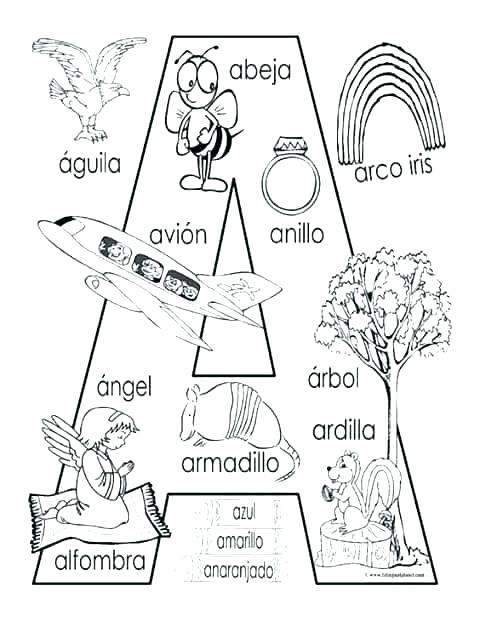 480x621 Coloring Pages In Spanish Shippa.co