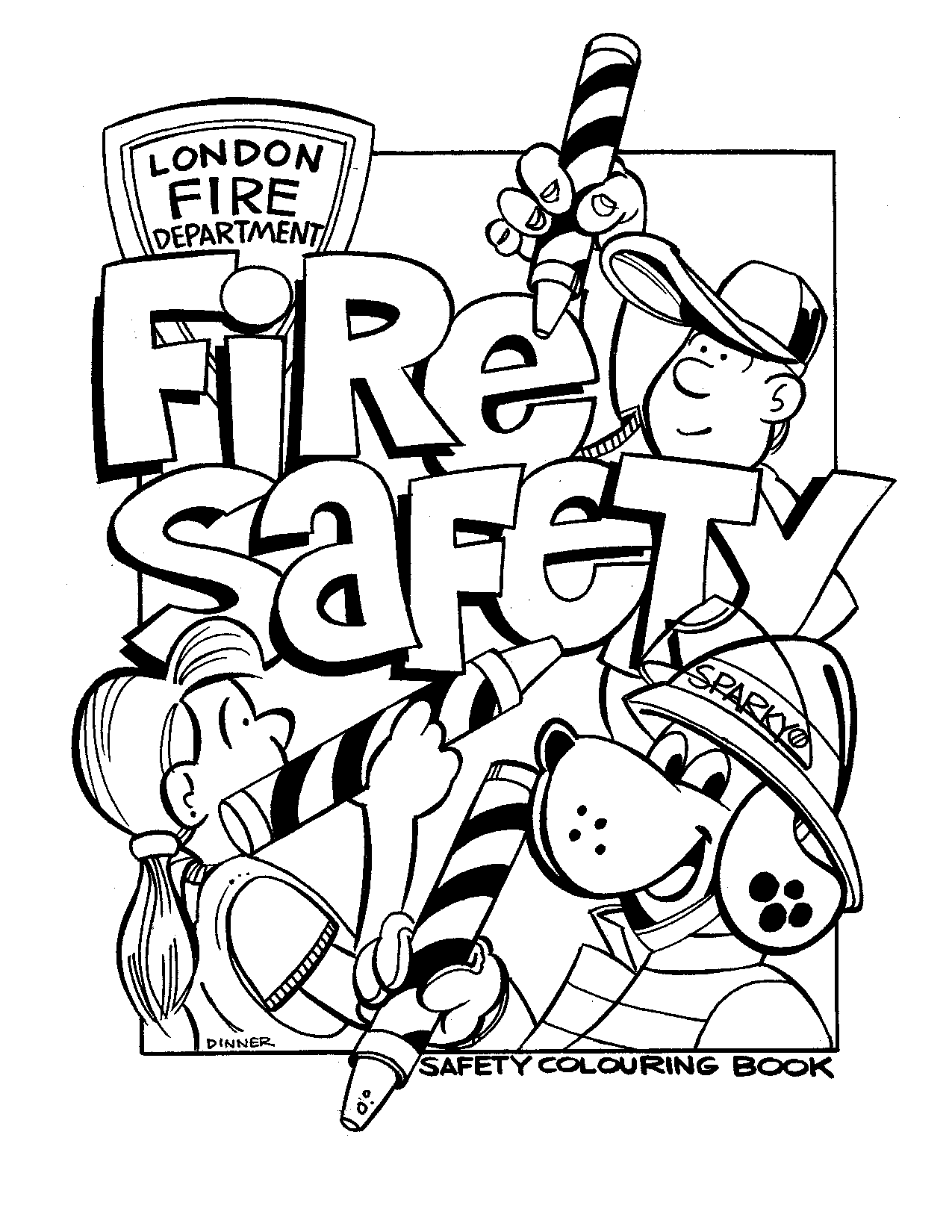 1275x1650 Sparky The Fire Dog Coloring Pages