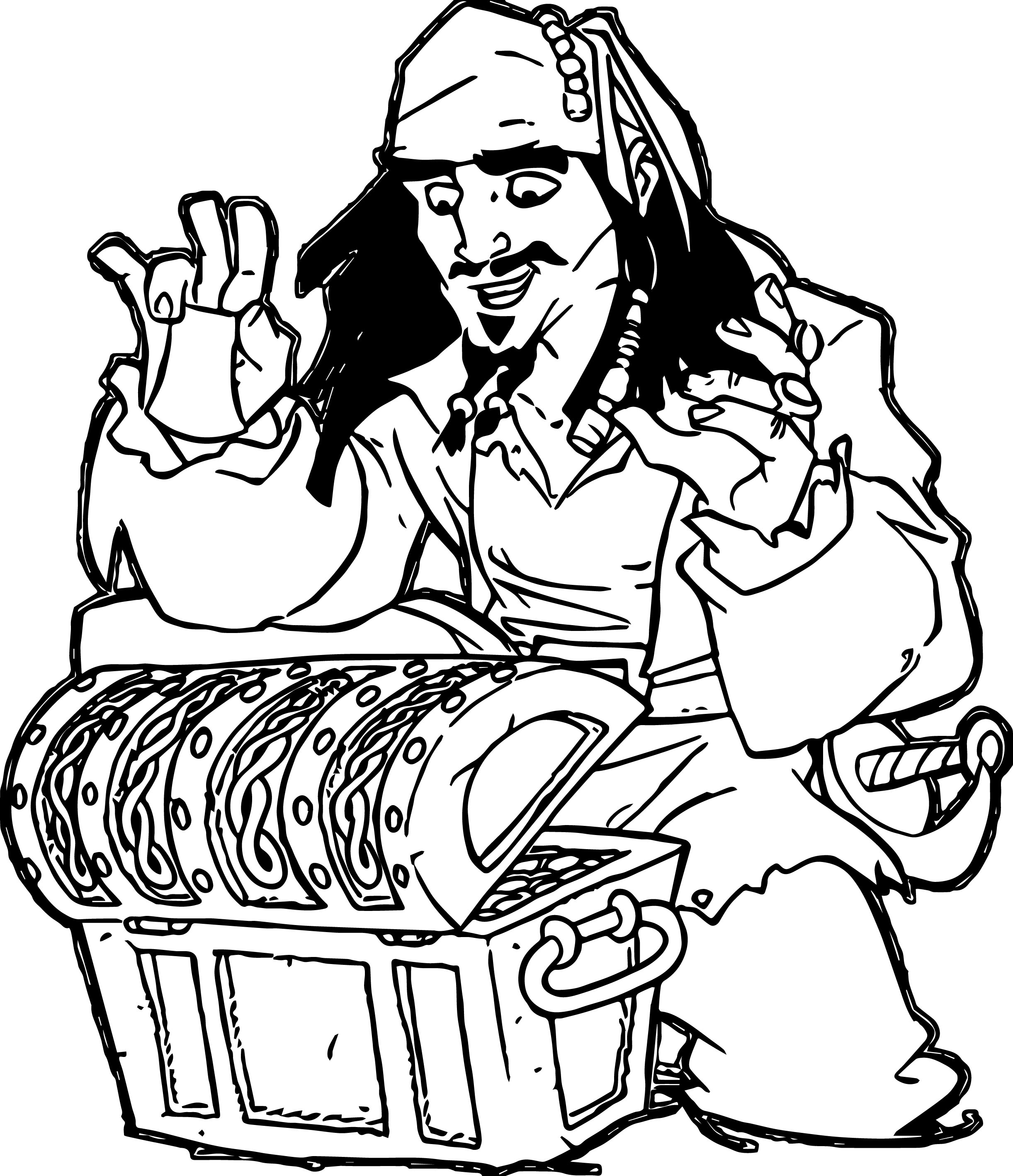 2443x2835 Pirates Of The Caribbean Man Character Jack Sparrow Treasure