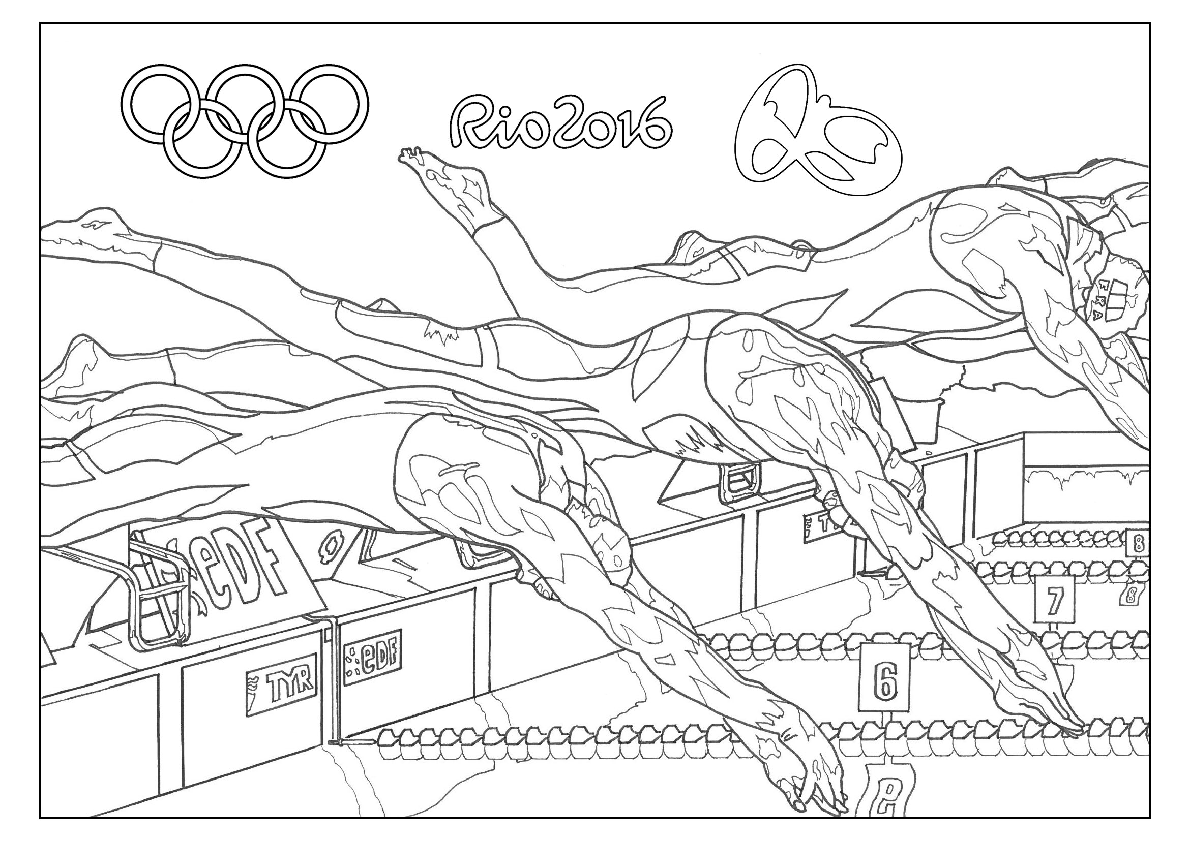 2340x1655 Rio 2016 Olympic Games Swimming
