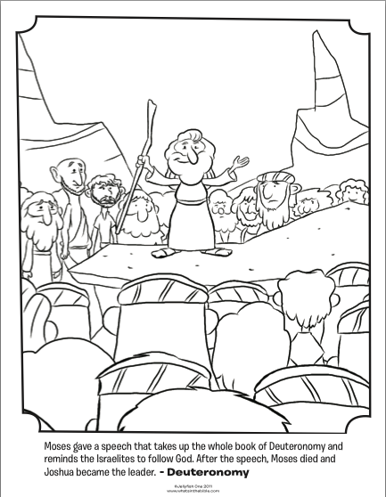 433x558 Moses Giving A Speech