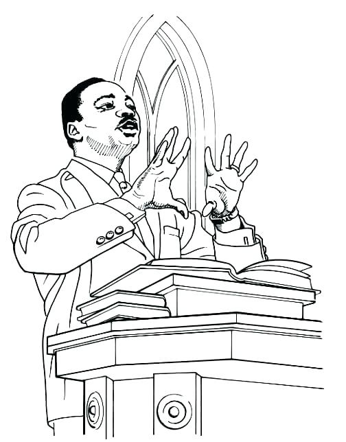 504x644 Coloring Pages Of Martin Luther King Jr I Have A Dream Speech