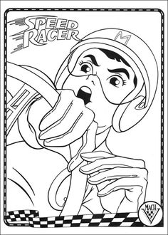 236x330 Speed Racer Coloring Pages On Coloring Art Worth