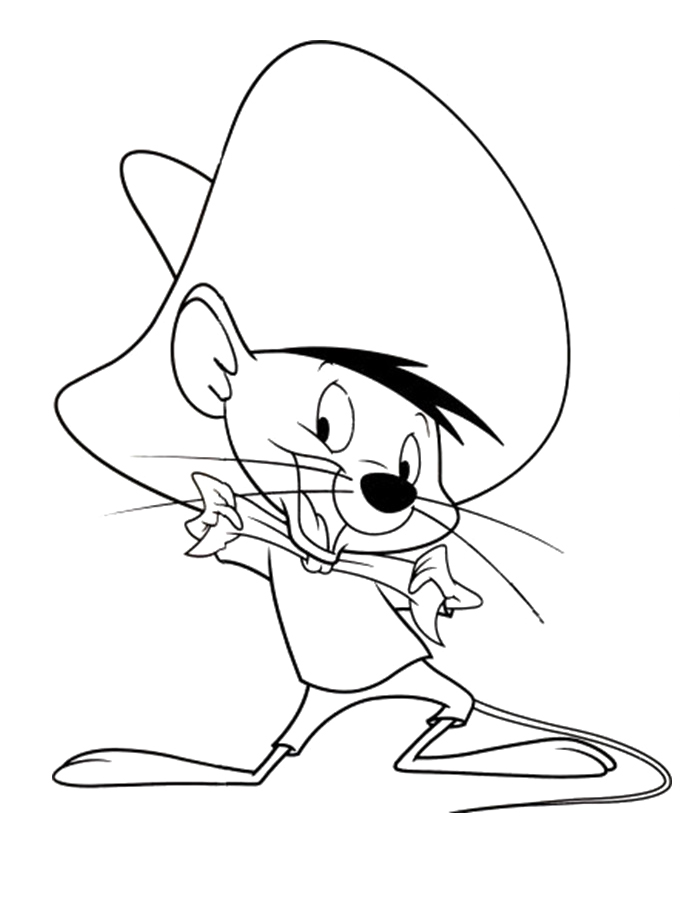 691x902 Speedy Gonzales