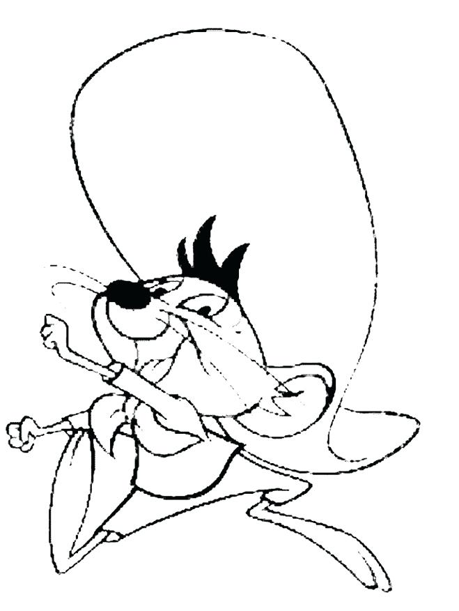 659x876 Speedy Gonzales 15 Cartoons Printable Coloring Pages Coloriage De