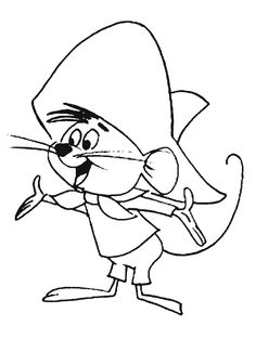 236x313 Speedy Gonzales Action Coloring Pages