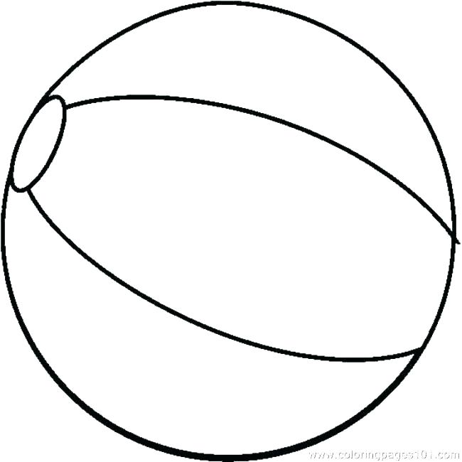 650x650 Sports Balls Coloring Pages Beach Ball Coloring Page Free