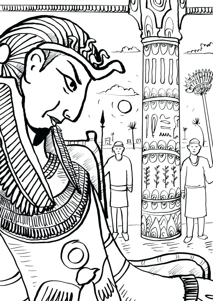 Sphinx Coloring Page
