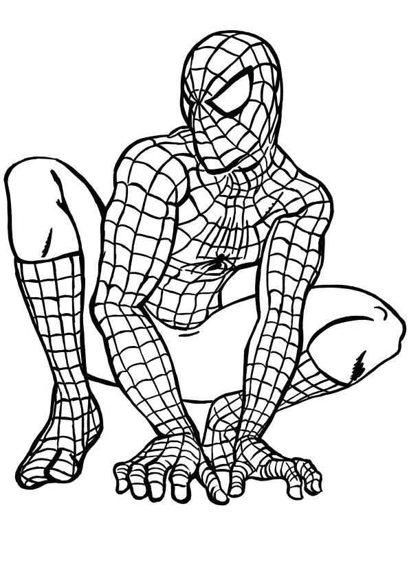 595x842 Spider Girl Coloring Pages Spider Girl Coloring Pages Remarkable