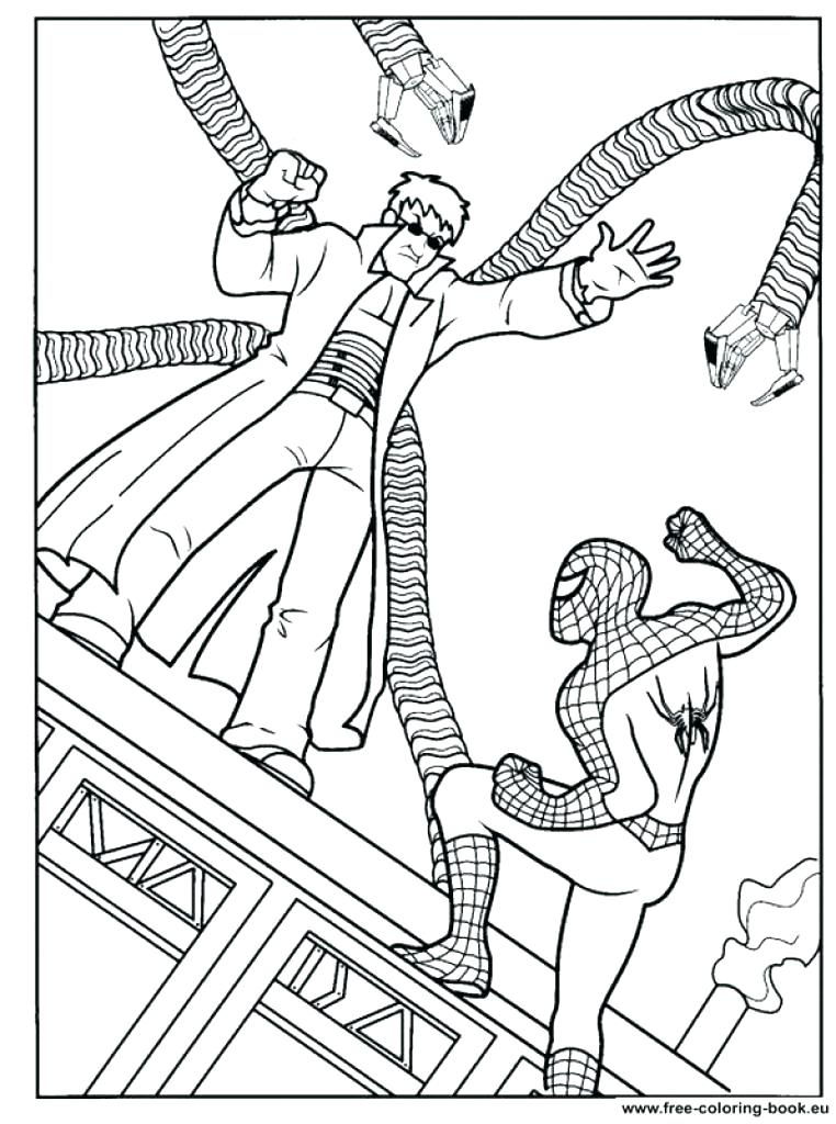 762x1024 Interesting Coloring Page Spider Spider Man 2 Coloring Pages