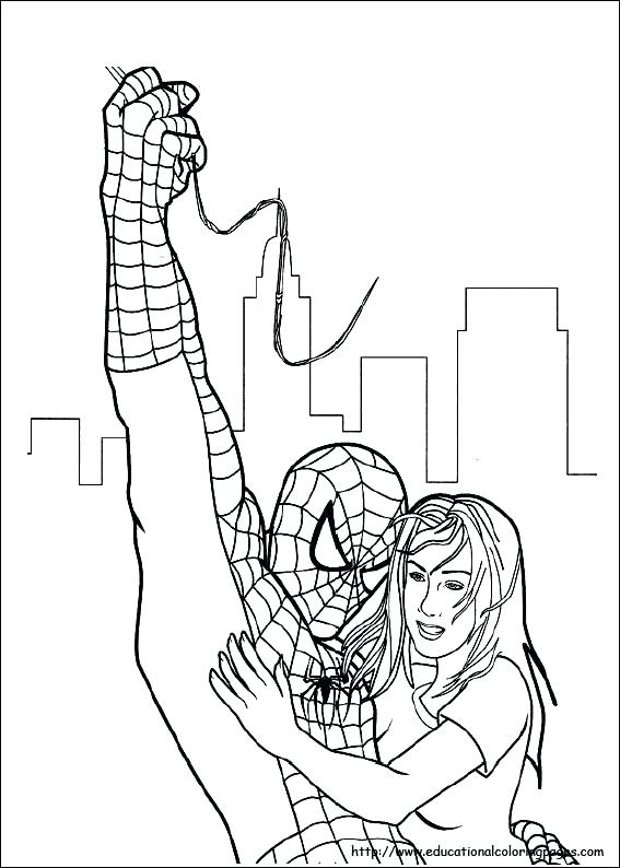 567x794 Amazing Spiderman 2 Coloring Pages Colouring Pages Spider Man 2