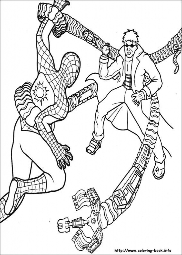 731x1024 Spider Man 2 Coloring Pages Spider Man 2 Coloring Pages Asoboo
