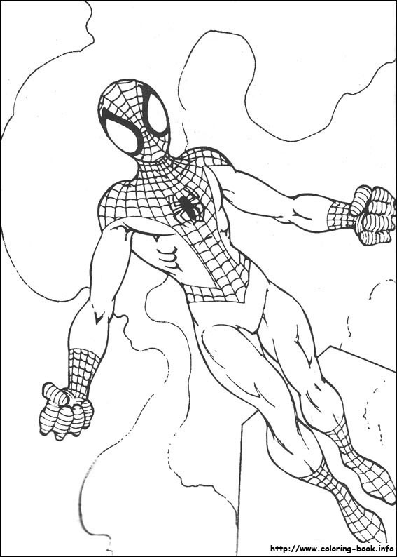 567x794 Spiderman Coloring Pages On Coloring