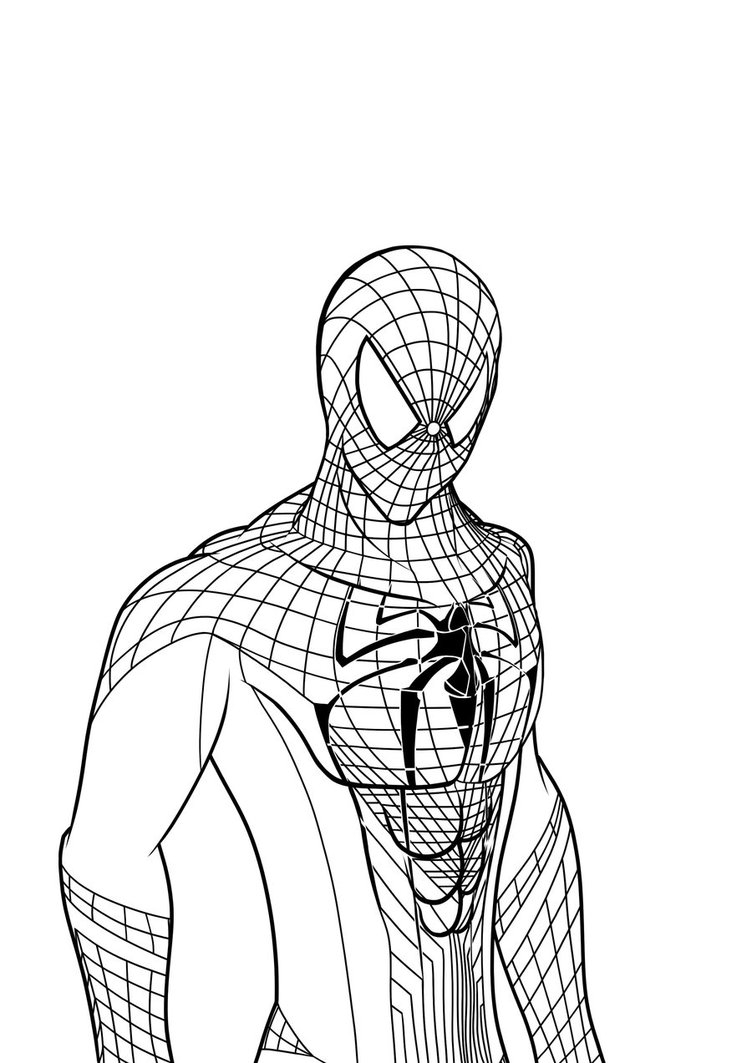 752x1063 Coloring Pages The Amazing Spider Man Amazing Spider Man 2
