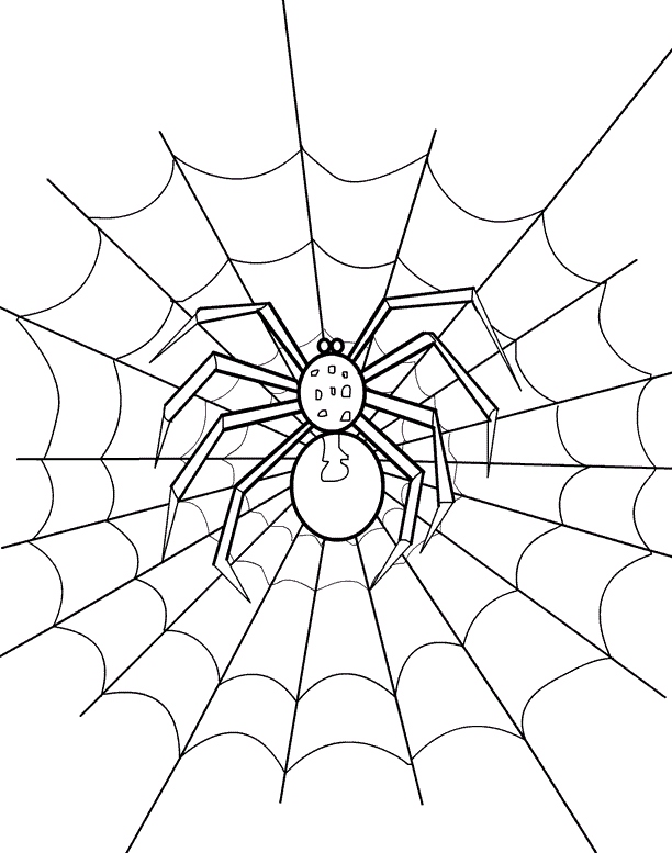 612x777 Spider Coloring Page Luxury Free Printable Spider Web Coloring