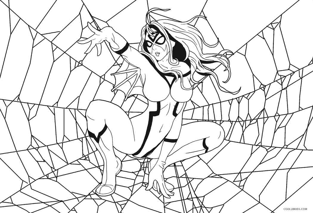 1050x717 Free Printable Spider Coloring Pages For Kids Cool2bkids