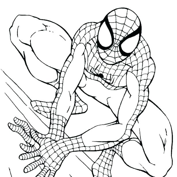 615x615 Spiderman 3 Coloring Pages Coloring Pages Of 3 The Amazing Spider