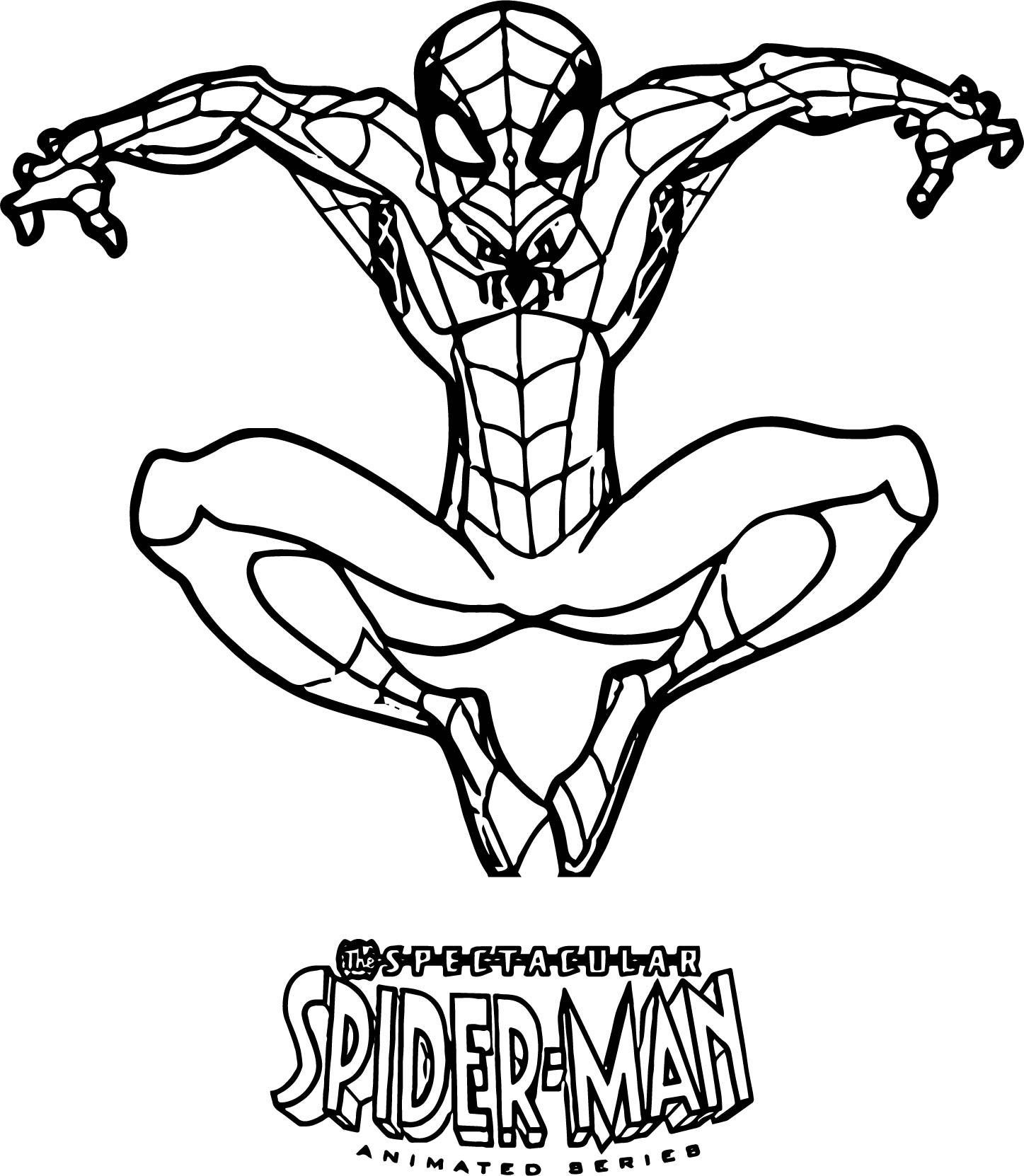 1447x1662 Spectacular Spider Man Coloring Page Wecoloringpage