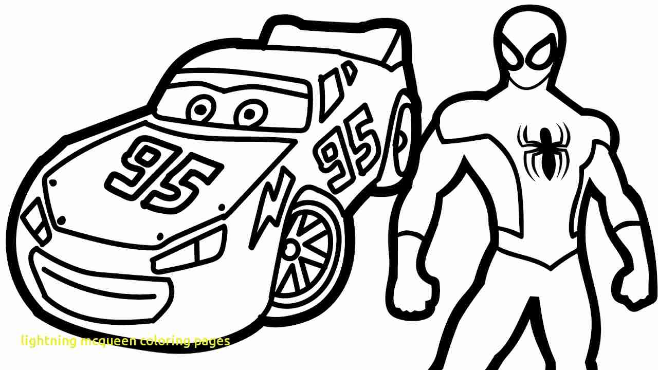 1280x720 Lightning Mcqueen From Cars 3 Coloring Page Free Printable