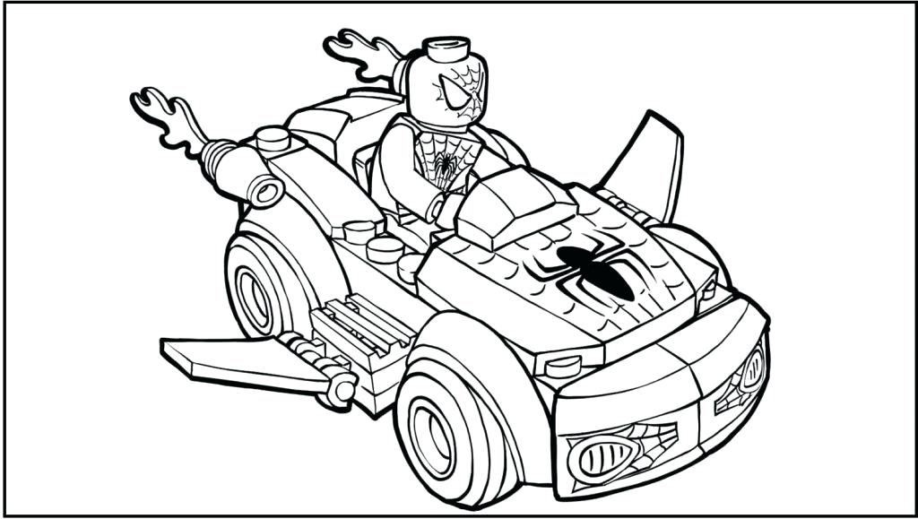 1024x579 Spider Man Coloring Page Coloring Pages Spiderman Lego Coloring