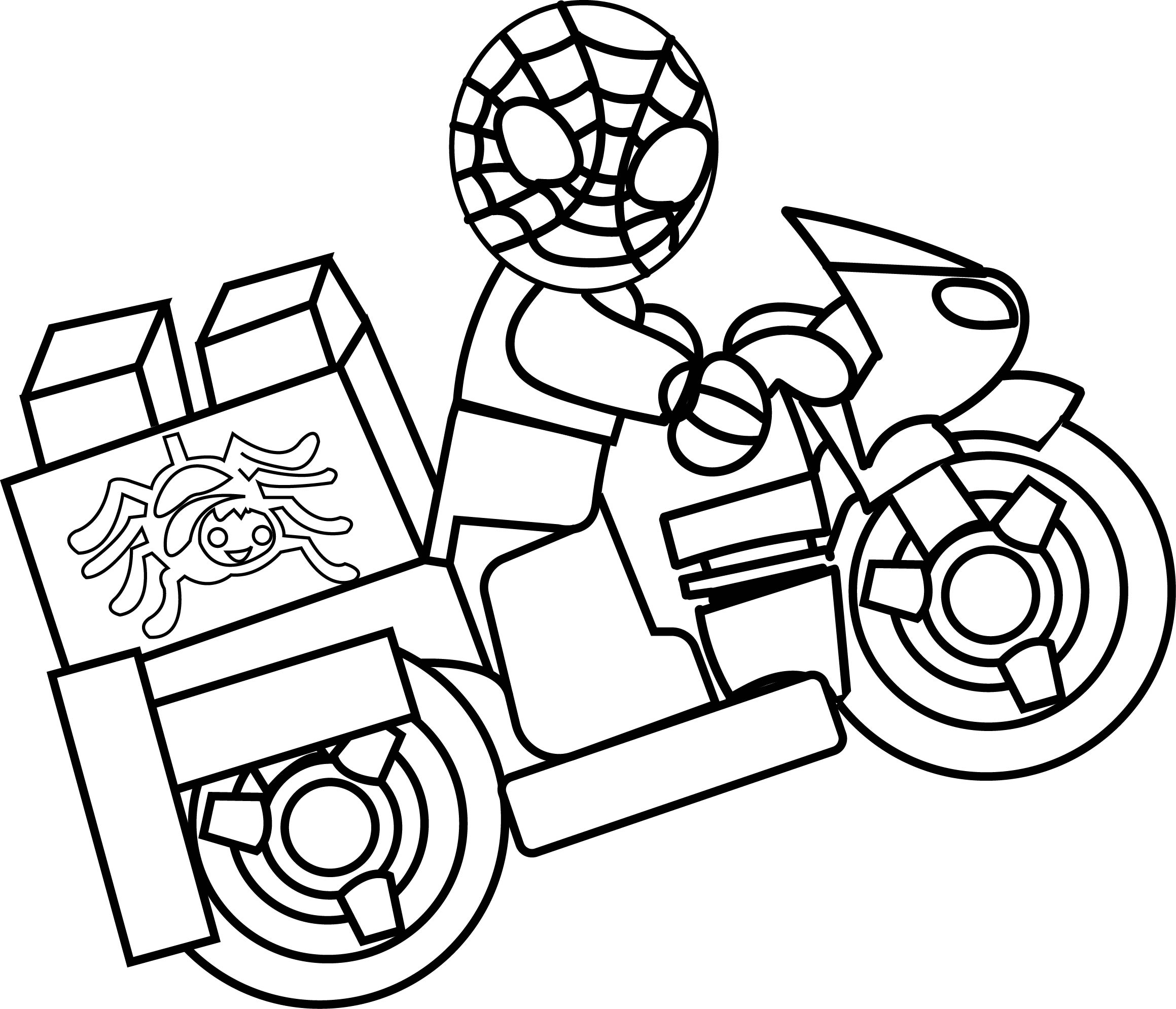2319x1989 Spider Man Coloring Pagepng, Lego Spiderman Colouring