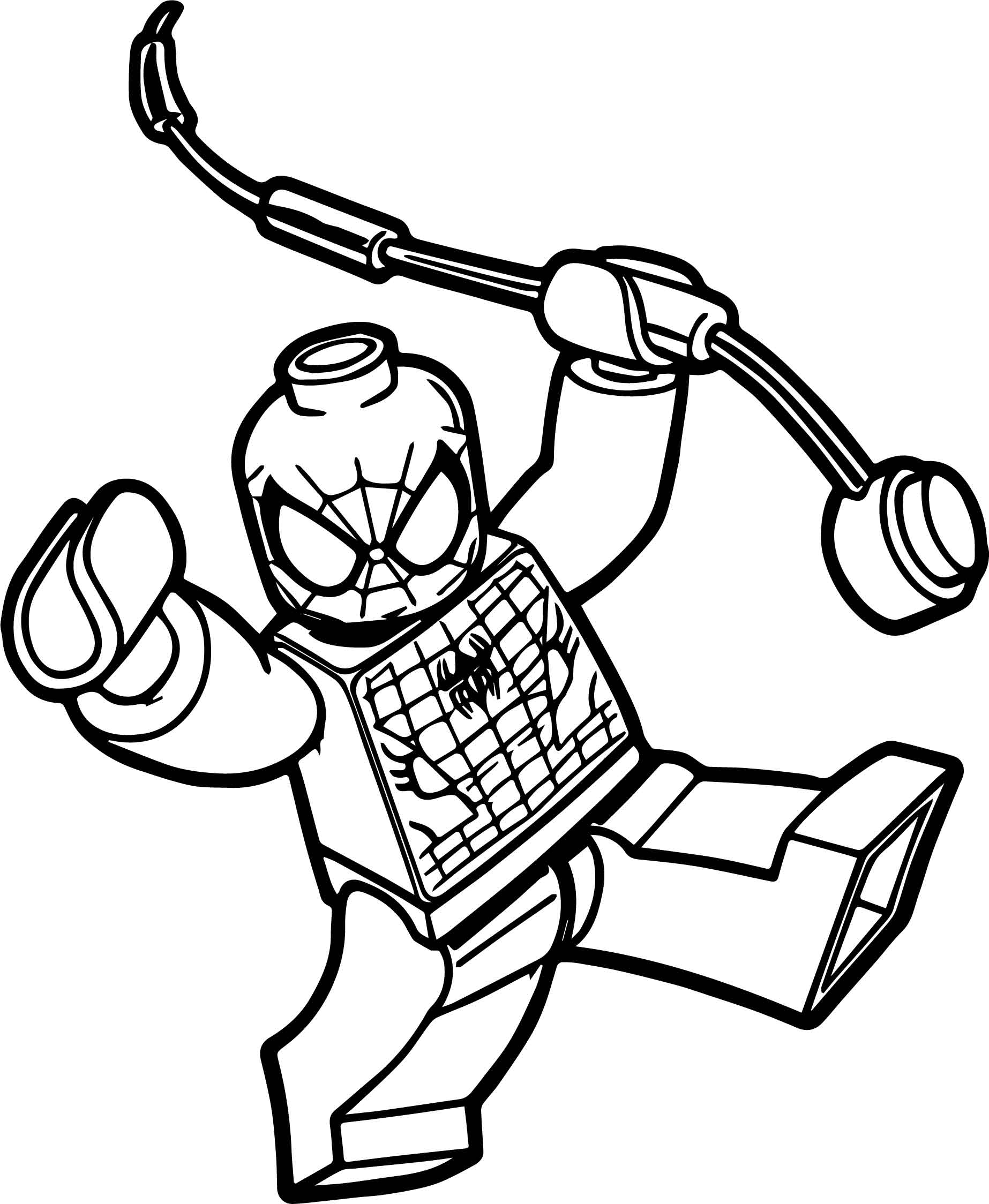 1846x2248 Lego Spiderman Coloring Pages