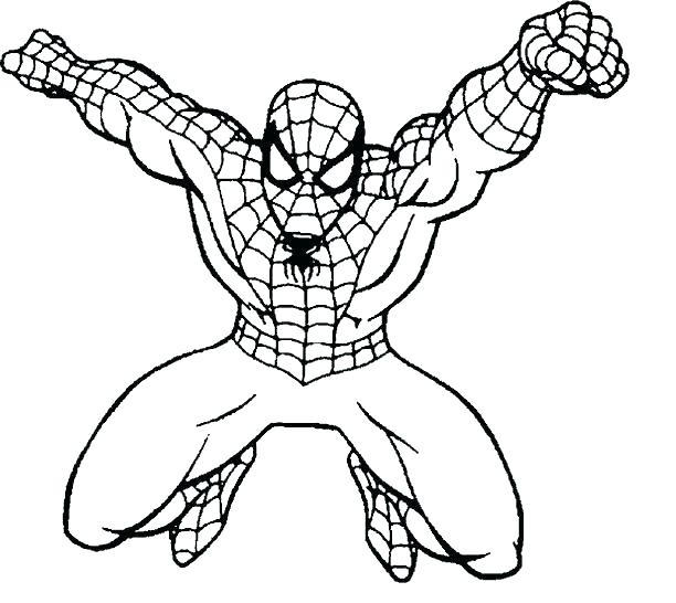 612x546 Spiderman Coloring Pages Online Coloring Pages Coloring Spiderman