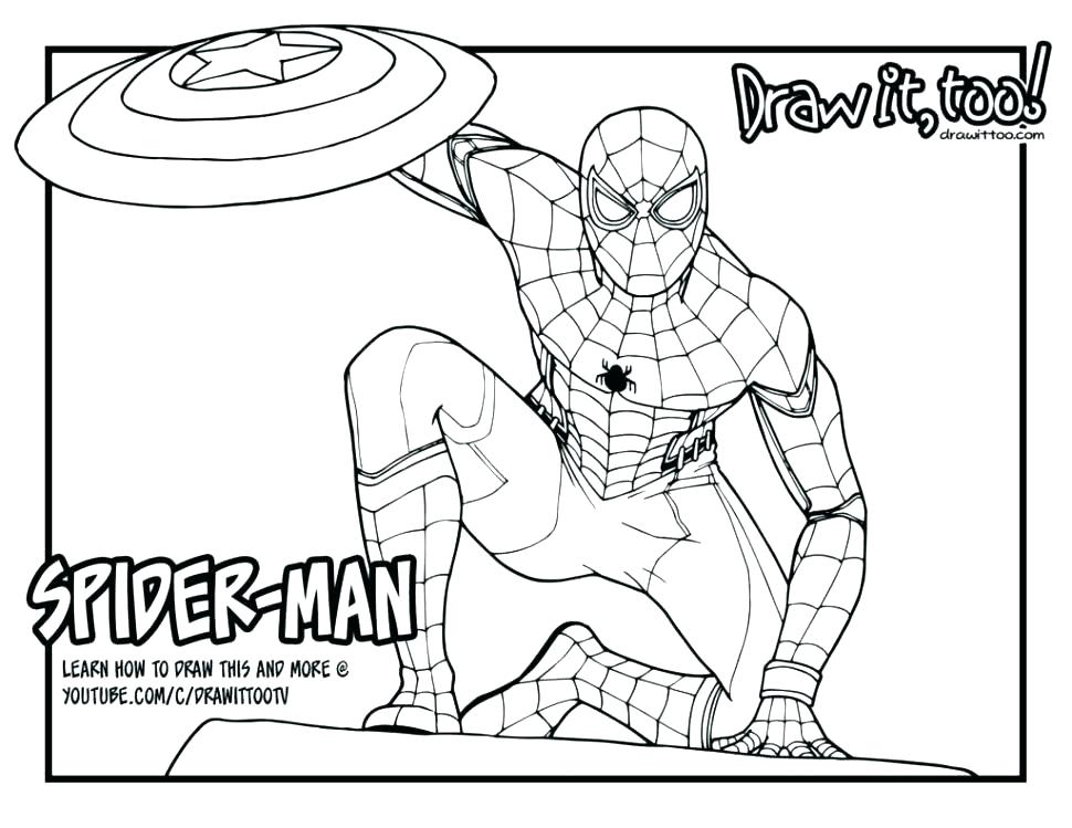 970x749 Spiderman Coloring Pages Free To Print Spider Man 2 Coloring Pages