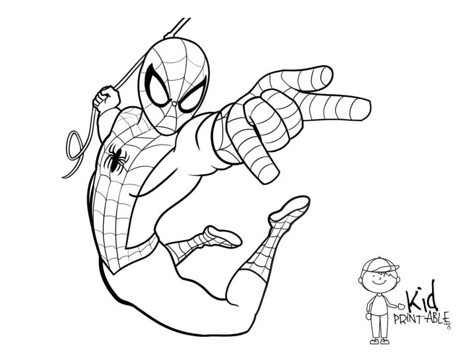 921x712 Spiderman Christmas Coloring Pages Free Fun Col On Spiderman