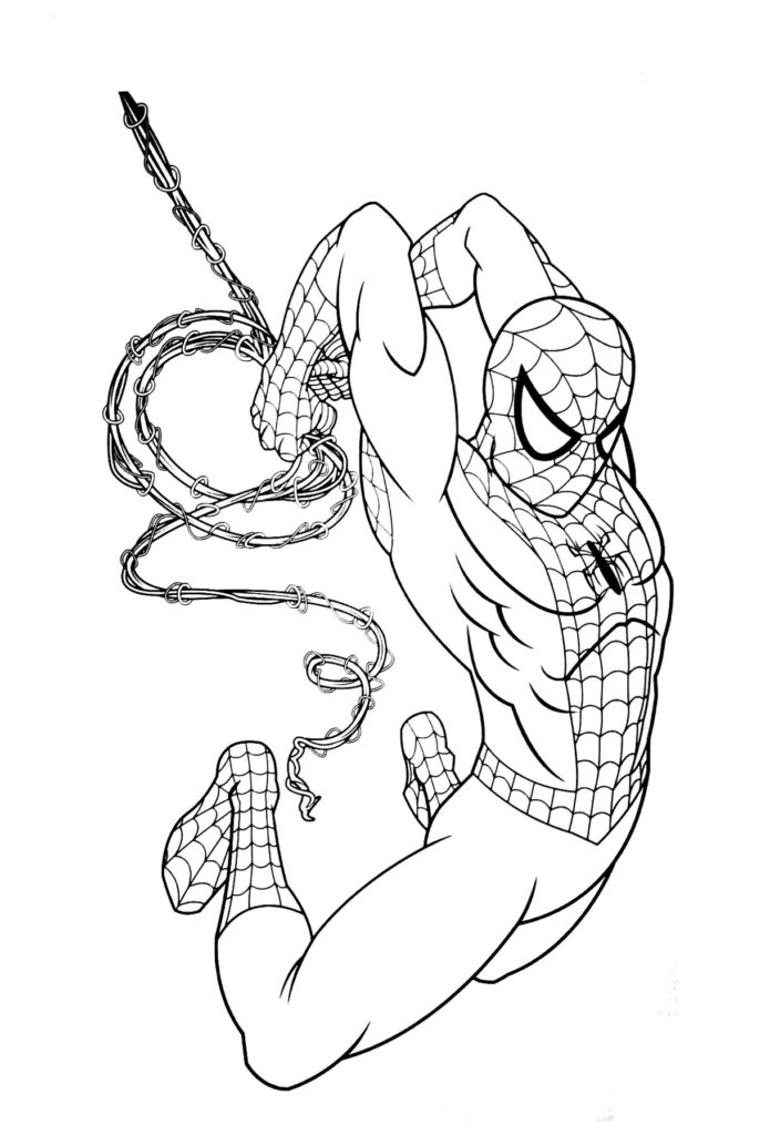 695x1024 Spiderman Coloring Pages Pdf Get Bubbles