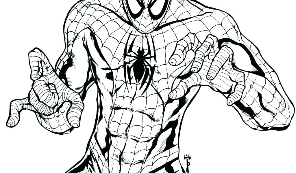 1024x600 Spiderman Coloring Pages Pdf Spider Man Color Page Coloring Page